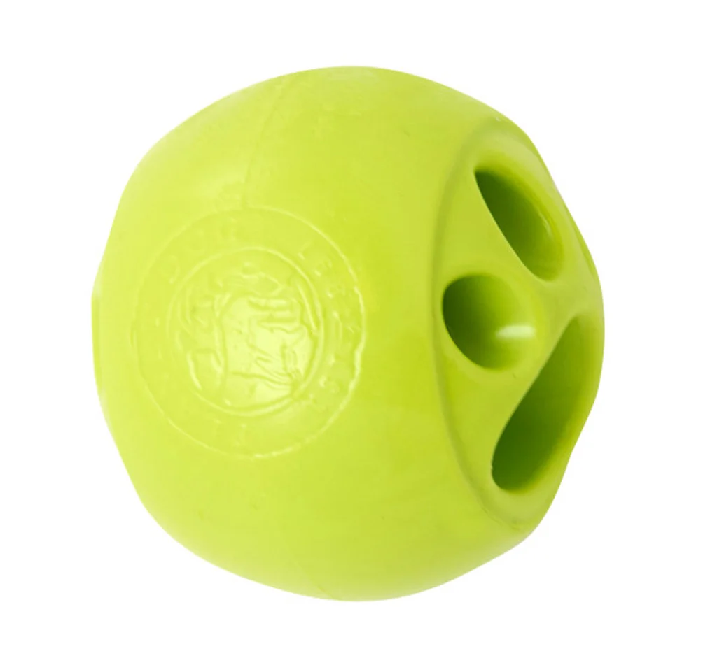 Balle distributrice en TPE verte 6 x 6 cm – Outward Hound (Kyjen) Orbee-Tuff Nooks – Image 2