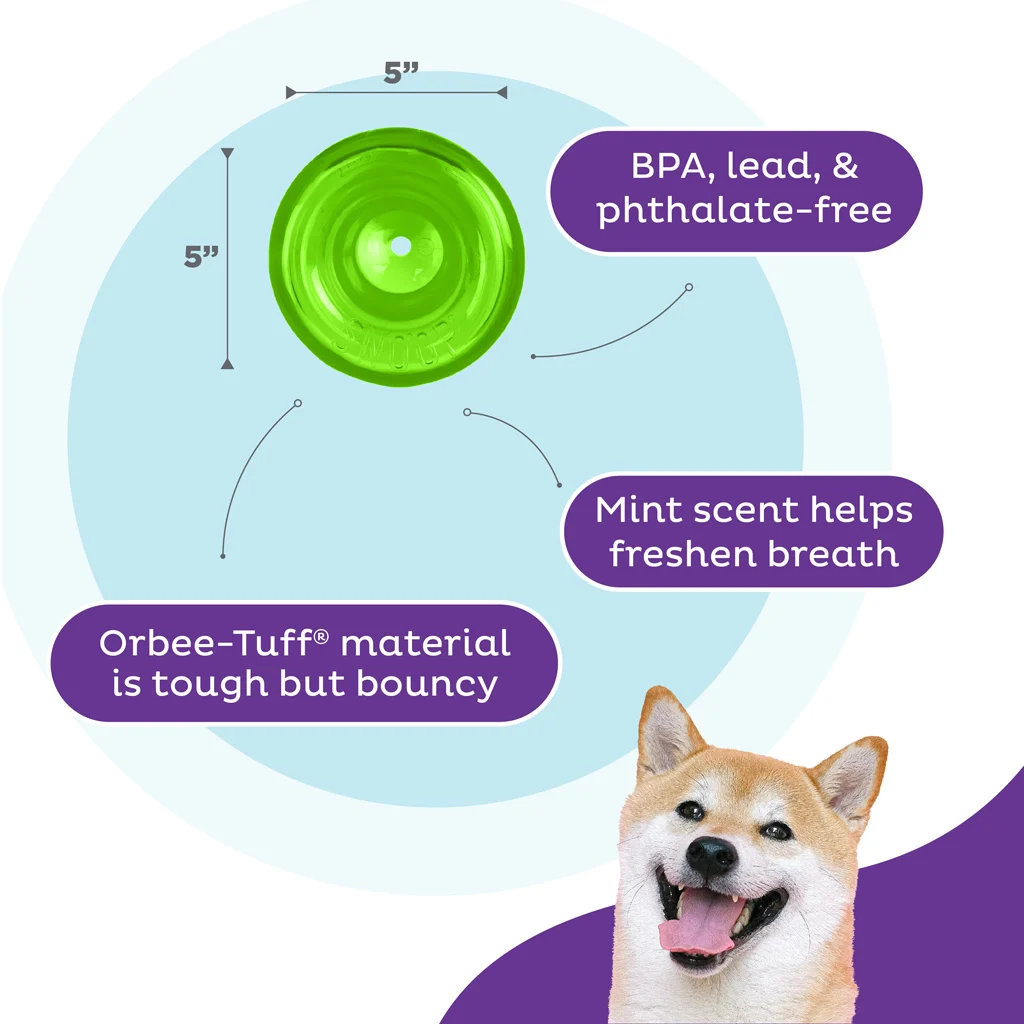 Jouet distributeur de friandises pour chiens en TPE – Outward Hound Orbee-Tuff Snoop – Image 5