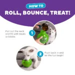 Jouet distributeur de friandises pour chiens en TPE – Outward Hound Orbee-Tuff Snoop – Image 6