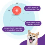 Jouet à friandises pour chiens en TPE – Outward Hound Orbee-Tuff Snoop (Lil' Snoop) – Image 5
