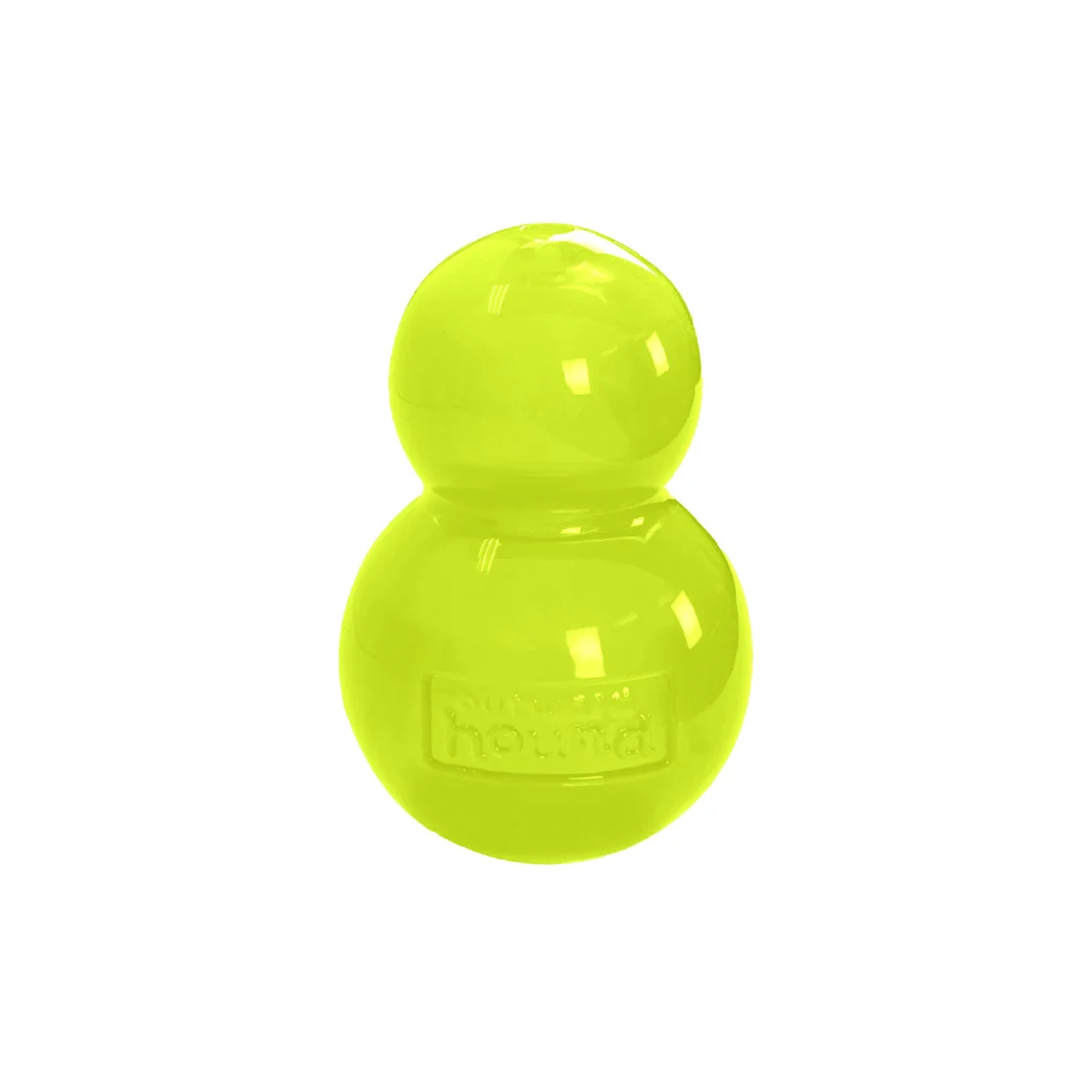 Jouet à mâcher à remplir L Vert, 12 x 7,5 cm – Outward Hound (Kyjen) Double-Tuff – Image 2