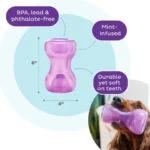 Jouet distributeur de friandises pour chien en TPE – Outward Hound Double Snoop – Image 3