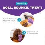 Jouet distributeur de friandises pour chien en TPE – Outward Hound Double Snoop – Image 4