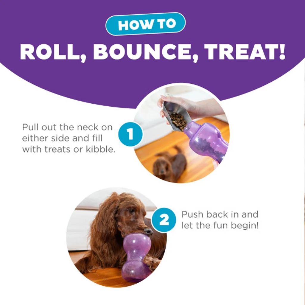 Jouet distributeur de friandises pour chien en TPE – Outward Hound Double Snoop – Image 4