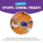 Jouet à mâcher avec corde et parfum fruité – Outward Hound (Kyjen) Dental Grapes – Image 6