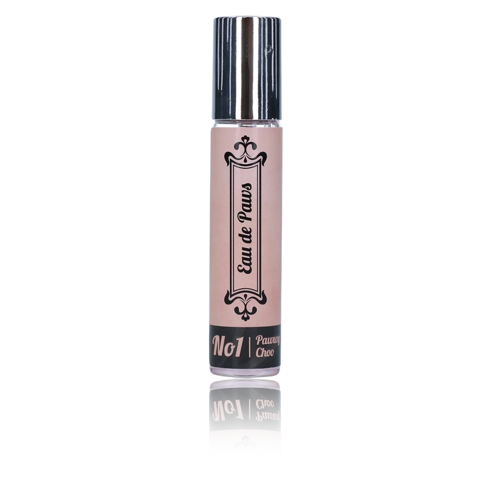 Parfum pour chienne à l’orange et à l’orchidée, 30 ml – Eau de Paws No1 Pawwy Choo – Image 3
