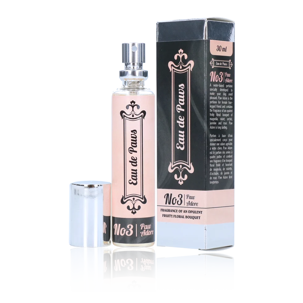 Parfum pour chien au magnolia et à la rose, 30 ml – Eau de Paws No3 Paw Adore – Image 1