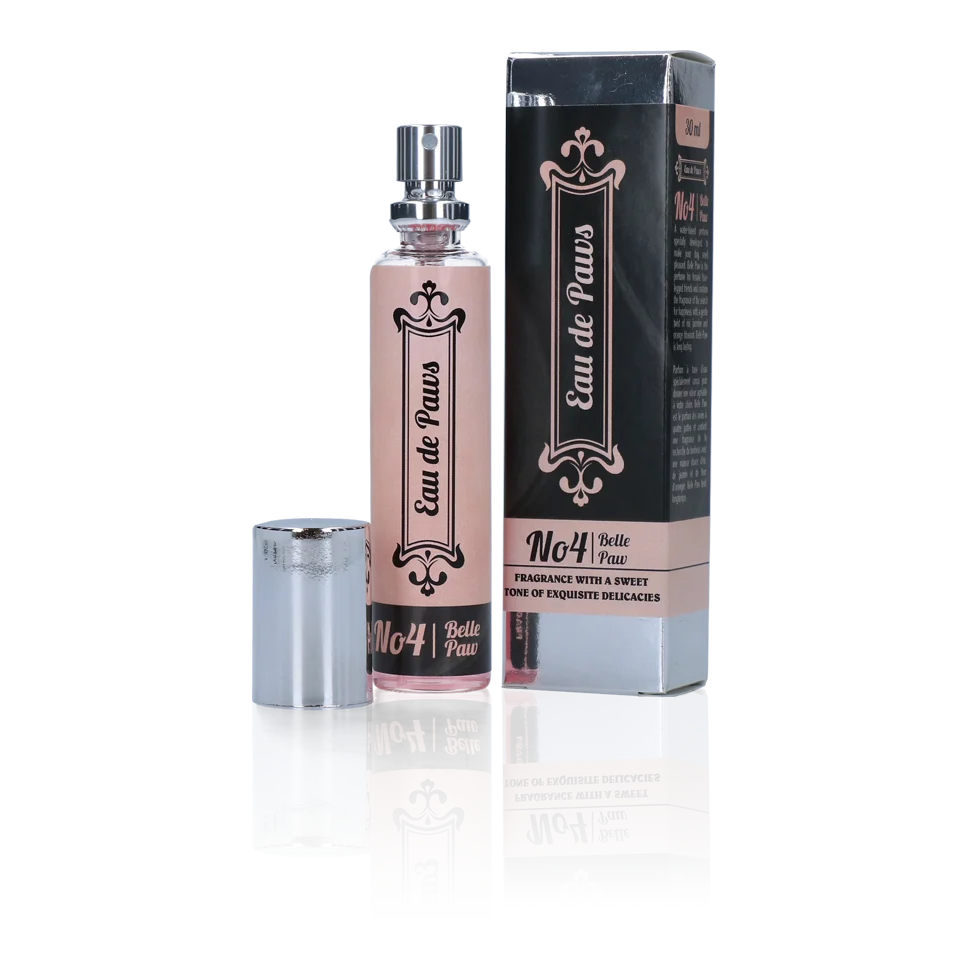 Parfum pour chien à l’iris et au jasmin, 30 ml – Eau de Paws No4 Belle Paw – Image 1