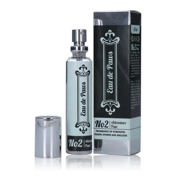 Parfum pour chien mâle à base d’eau, 30 ml – Eau de Paws No2 Adventure Paw