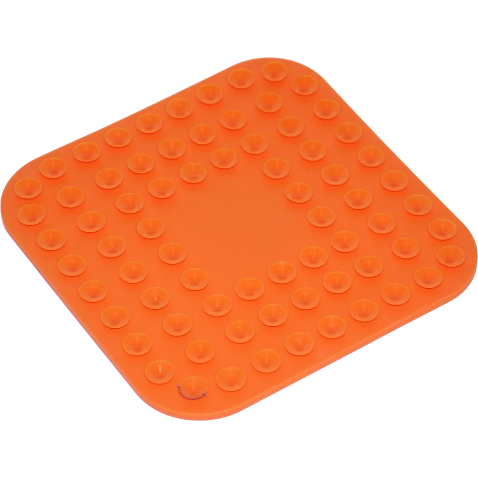 Tapis de léchage pour chiens avec ventouses, 21 x 21 cm, coloris assortis – Pawise Dog Lick Mat – Image 2