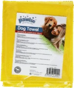 Serviette pour chien pour le pelage mouillé et les pattes, 40 x 50 cm – Pawise Dog Towel
