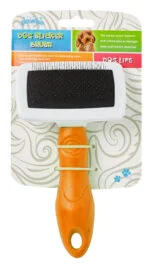 Brosse carde pour chien à picots souples, 11 cm – Pawise Dog Slicker Brush M – Image 4