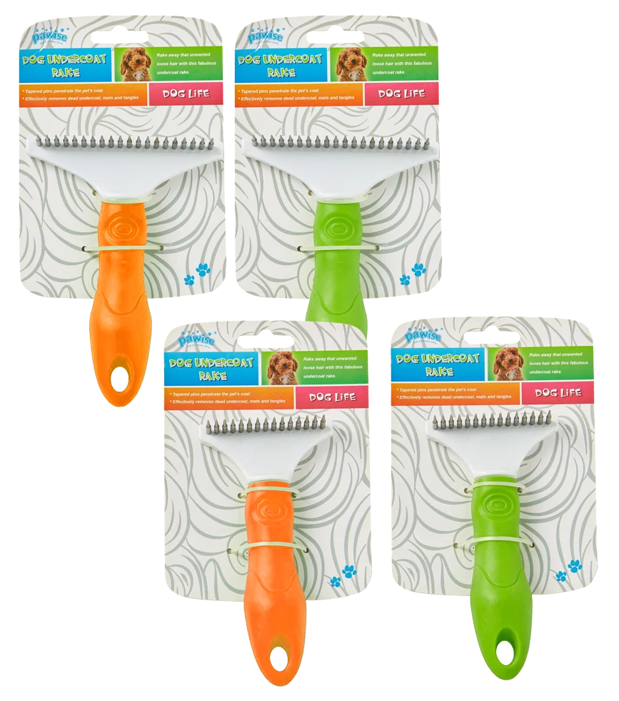 PAWI11466_PAWI11467GROEP.png Peigne à sous poil pour chiens, taille L, 11 cm – Pawise – Image 1