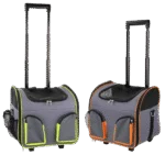 Poussette de transport pour petits chiens, jusqu’à 7 kg, 37 x 27 x 33 cm – Pawise Pet Trolley Bag