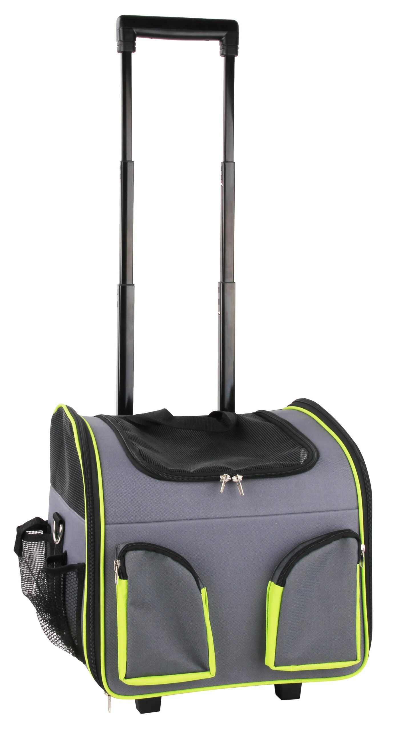 Poussette de transport pour petits chiens, jusqu’à 7 kg, 37 x 27 x 33 cm – Pawise Pet Trolley Bag – Image 3