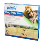 Parc pliable pour chien, 8 panneaux de 60 x 60 cm – Pawise Dog Play Pen S