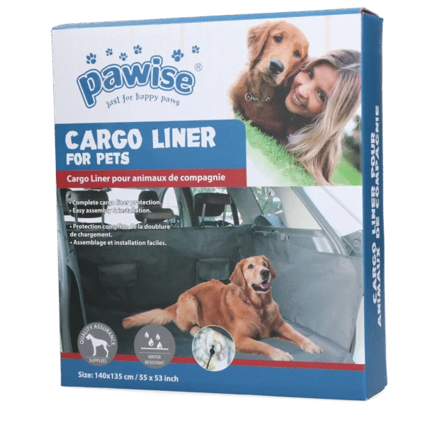 Housse de coffre pour chien déperlante, 140 x 135 cm – Pawise Cargo Liner for Pets