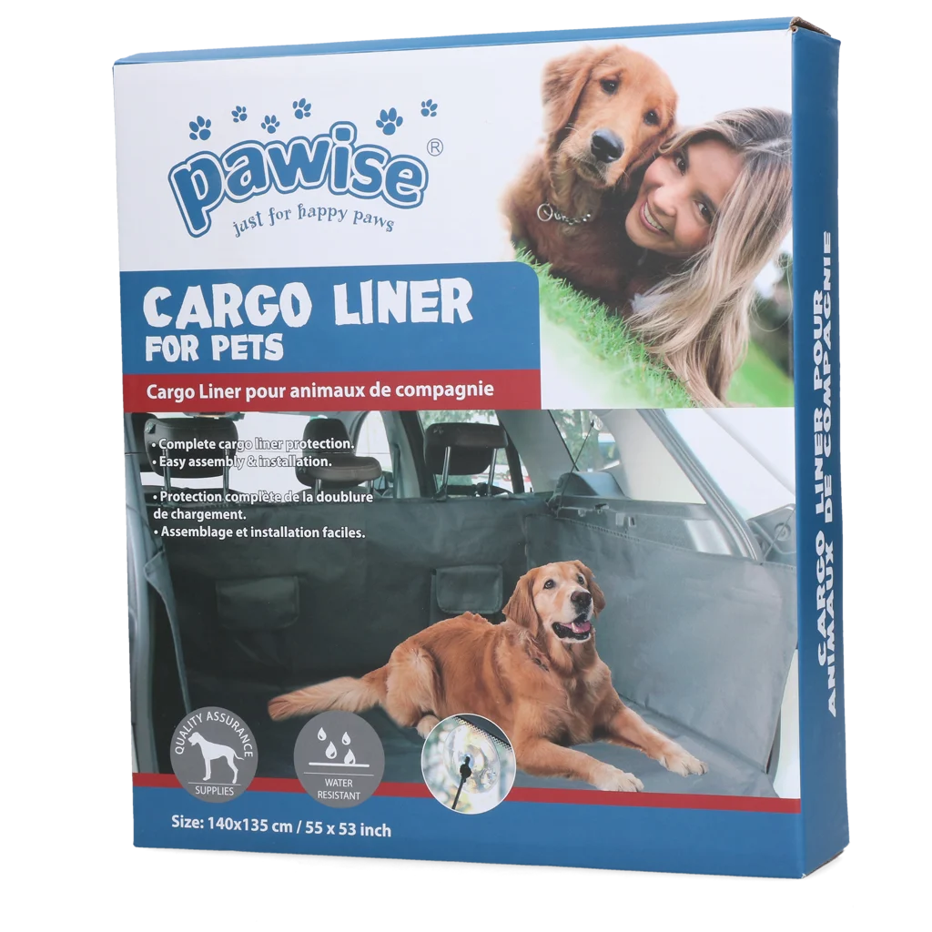 Housse de coffre pour chien déperlante, 140 x 135 cm – Pawise Cargo Liner for Pets – Image 1
