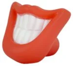 Jouet pour chien avec pouic pour selfies – Pawise Funny Face Big Tooth – Image 2