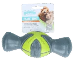 Jouet couineur pour chien en forme d’os avec reliefs, 19 cm – Pawise Play Time Squeaky Bone