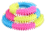 Anneau de jeu pour chien aux couleurs de l’arc-en-ciel – Pawise Rainbow World Ring M – Image 2