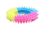 Anneau de jeu pour chien aux couleurs de l’arc-en-ciel – Pawise Rainbow World Ring M