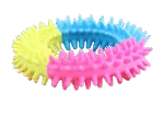 Anneau de jeu pour chien aux couleurs de l’arc-en-ciel – Pawise Rainbow World Ring L