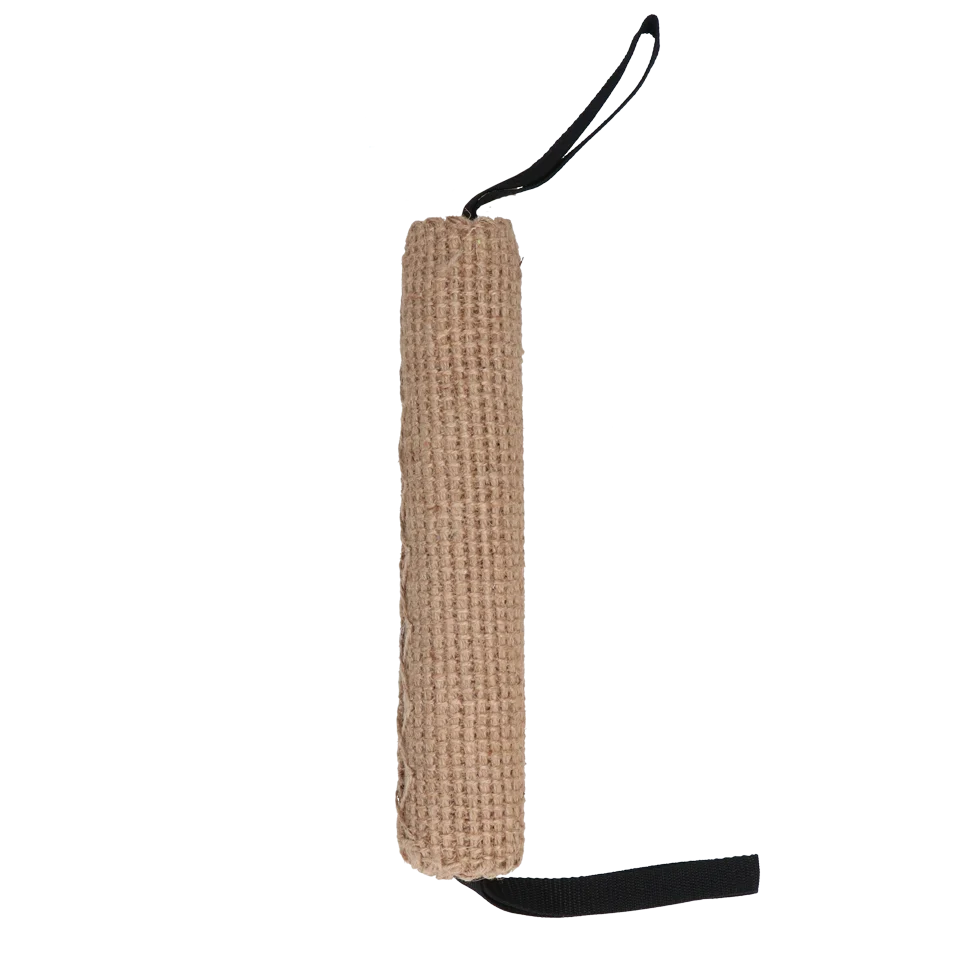 Rouleau d’apport en jute avec poignées, 32 cm – Pawise Jute Biting Roll – Image 2