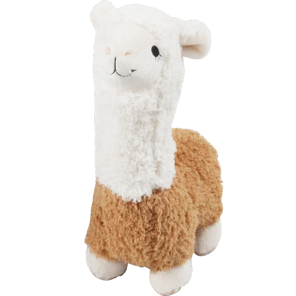 Peluche alpaga pour chien avec couineur, assortiment – Pawise Alpaca Doll