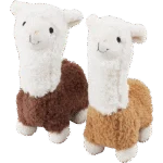 Peluche alpaga pour chien avec couineur, assortiment – Pawise Alpaca Doll – Image 2