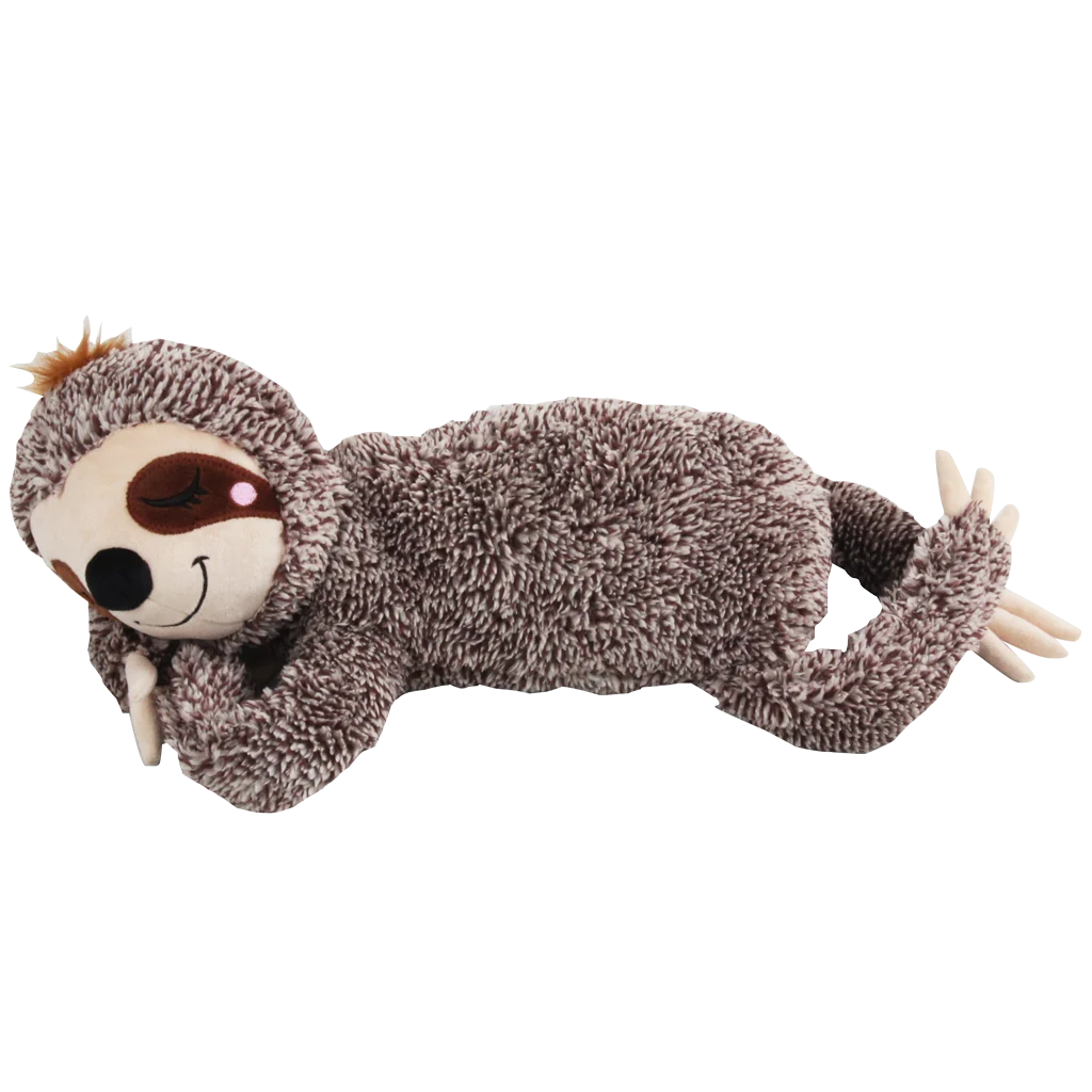 Peluche pour chien Paresseux avec 5 couineurs, grande – Pawise Oh My Sloth! – Image 1