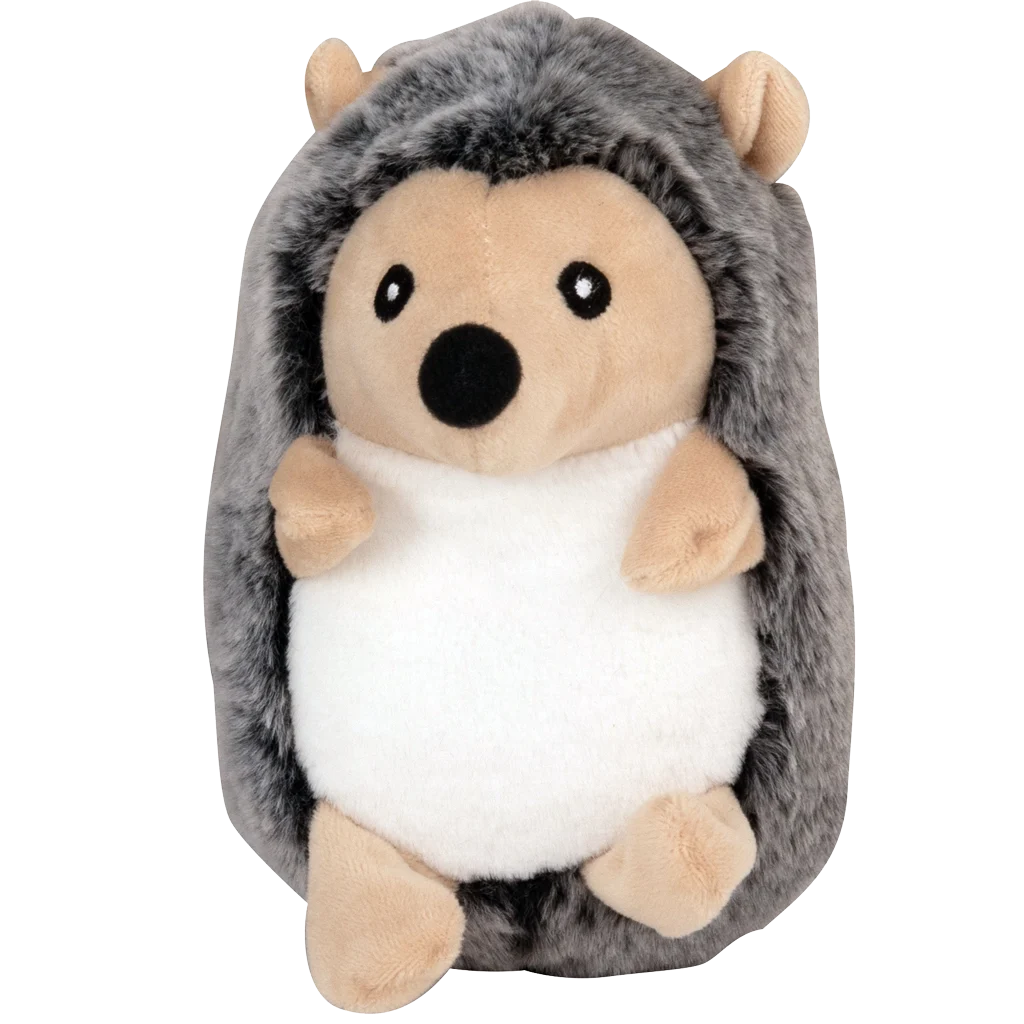 Peluche pour chien hérisson avec couineur, 12 cm – Pawise Play Time Hedgehog S – Image 1