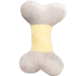 Peluche pour chien en forme d’os avec couineur pour chiots – Pawise Puppy Life Bone – Image 2