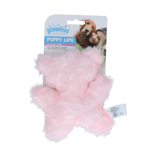 Peluche ourson pour chiots avec sifflet – Pawise Puppy Life My Bear
