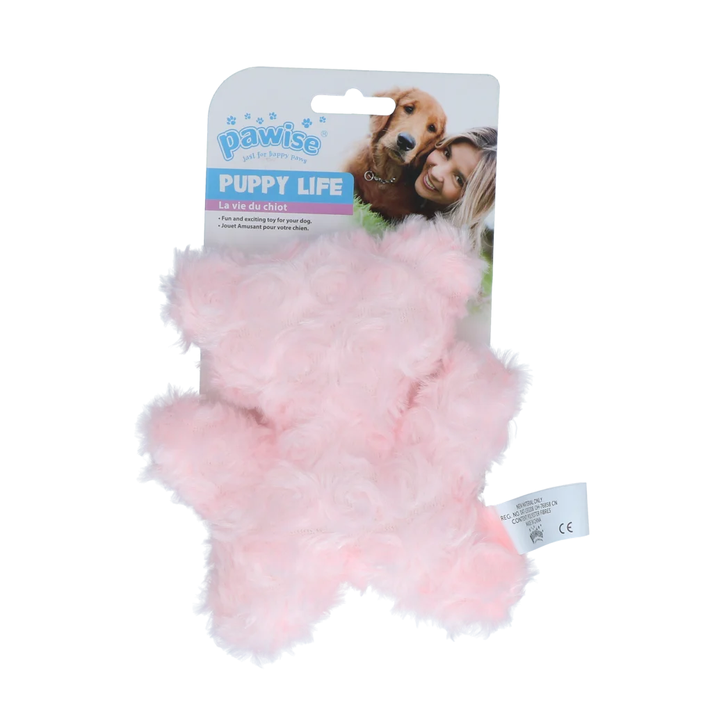 Peluche ourson pour chiots avec sifflet – Pawise Puppy Life My Bear – Image 1