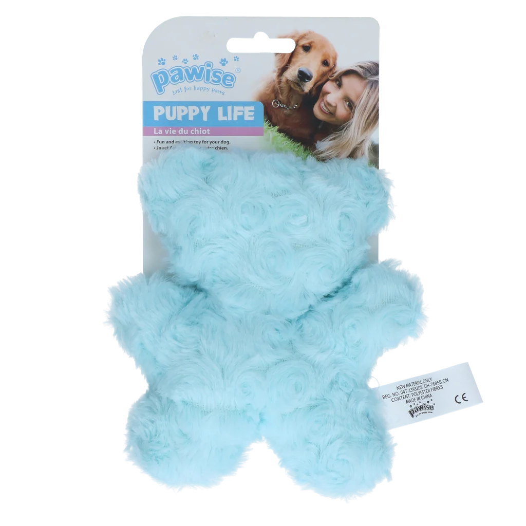 Peluche ourson pour chiots avec sifflet – Pawise Puppy Life My Bear – Image 2