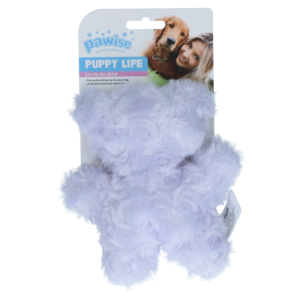 Peluche ourson pour chiots avec sifflet – Pawise Puppy Life My Bear – Image 3