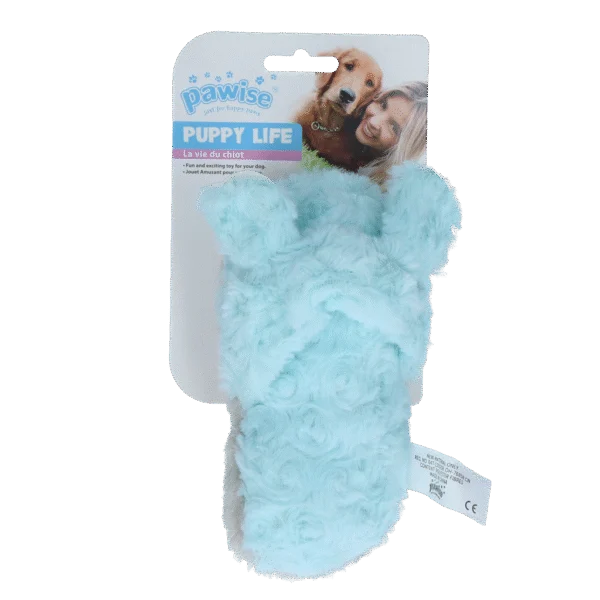 Jouet pour chien en forme de chausson avec couineur pour chiots – Pawise Puppy Life My Slipper