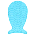 Tapis de léchage pour chat en forme de poisson avec 2 ventouses, 23 x 13 cm – Pawise Lick It – Image 2