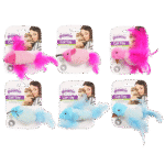 Jouet oiseau pour chat avec catnip et plumes – Pawise 100% Catnip Toy Vogel – Image 6