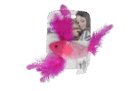Jouet poisson pour chat avec herbe à chat et plumes – Pawise 100% Catnip Toy Vis – Image 2