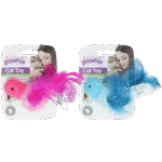Jouet oiseau pour chat avec catnip et plumes – Pawise 100% Catnip Toy Vogel