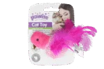 Jouet oiseau pour chat avec catnip et plumes – Pawise 100% Catnip Toy Vogel – Image 2