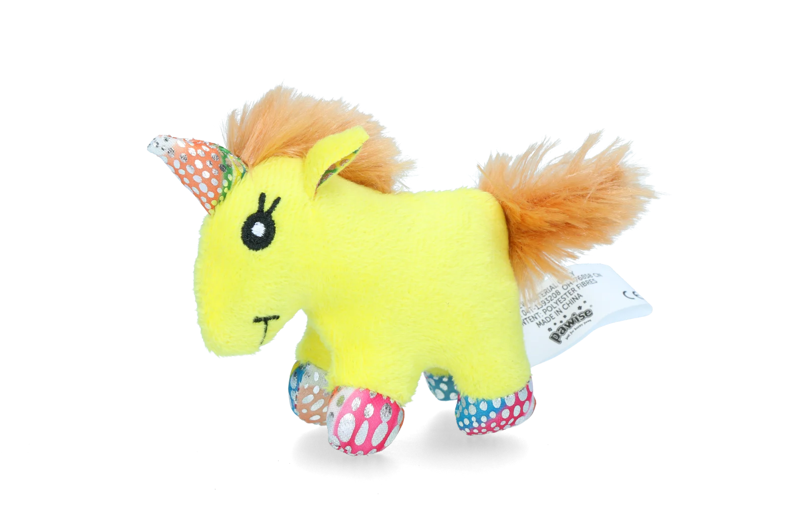 Peluche pour chat avec cataire et plumes, 12 x 8 cm – Pawise meow meow life Unicorn – Image 5