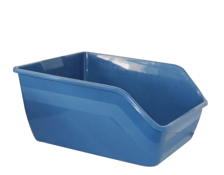 Bac à litière à bords hauts S, 47 x 38 x 21 cm – Pawise High-back Litter pan S