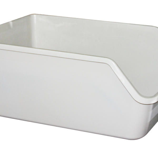 Bac à litière à rebord haut L – Pawise High-back Litter pan L