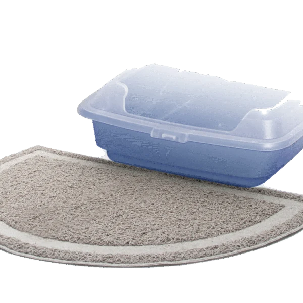 Tapis de sortie de bac à litière pour nettoyer les pattes 60 x 36 cm – Pawise Cat Litter Mat