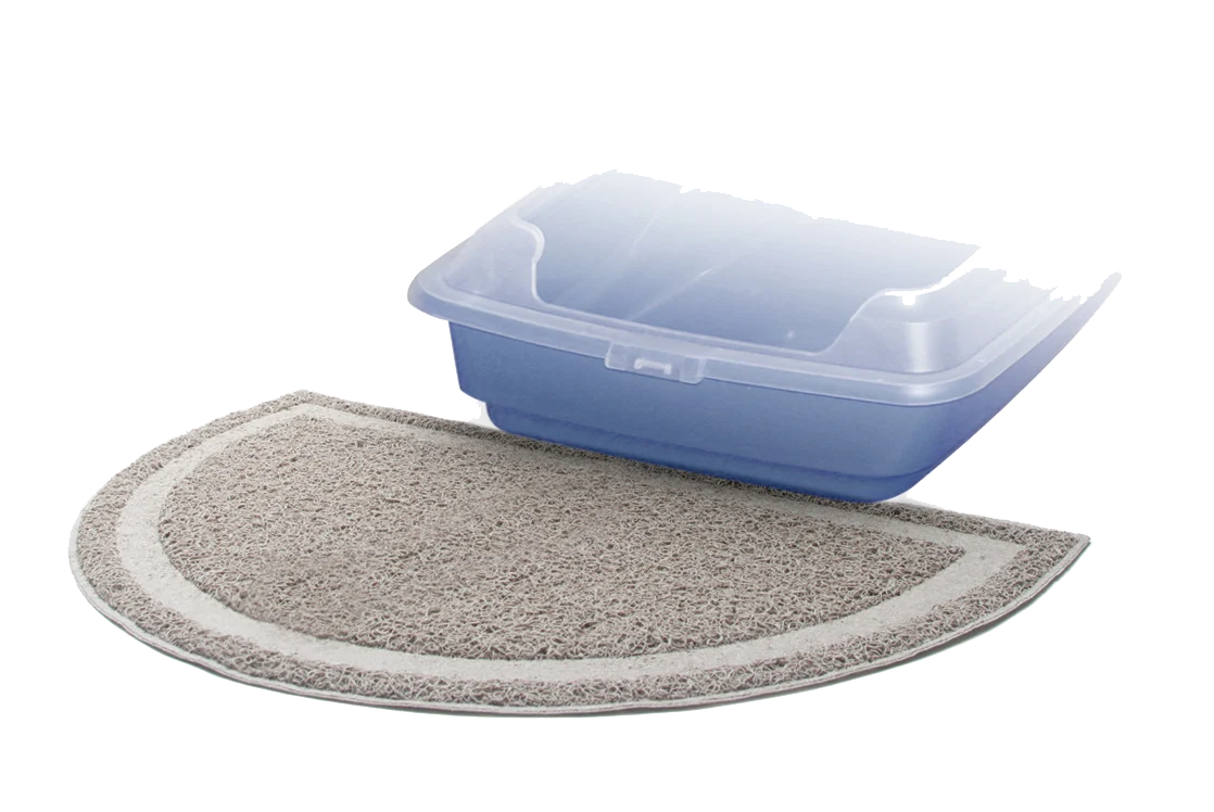 Tapis de sortie de bac à litière pour nettoyer les pattes 60 x 36 cm – Pawise Cat Litter Mat – Image 1