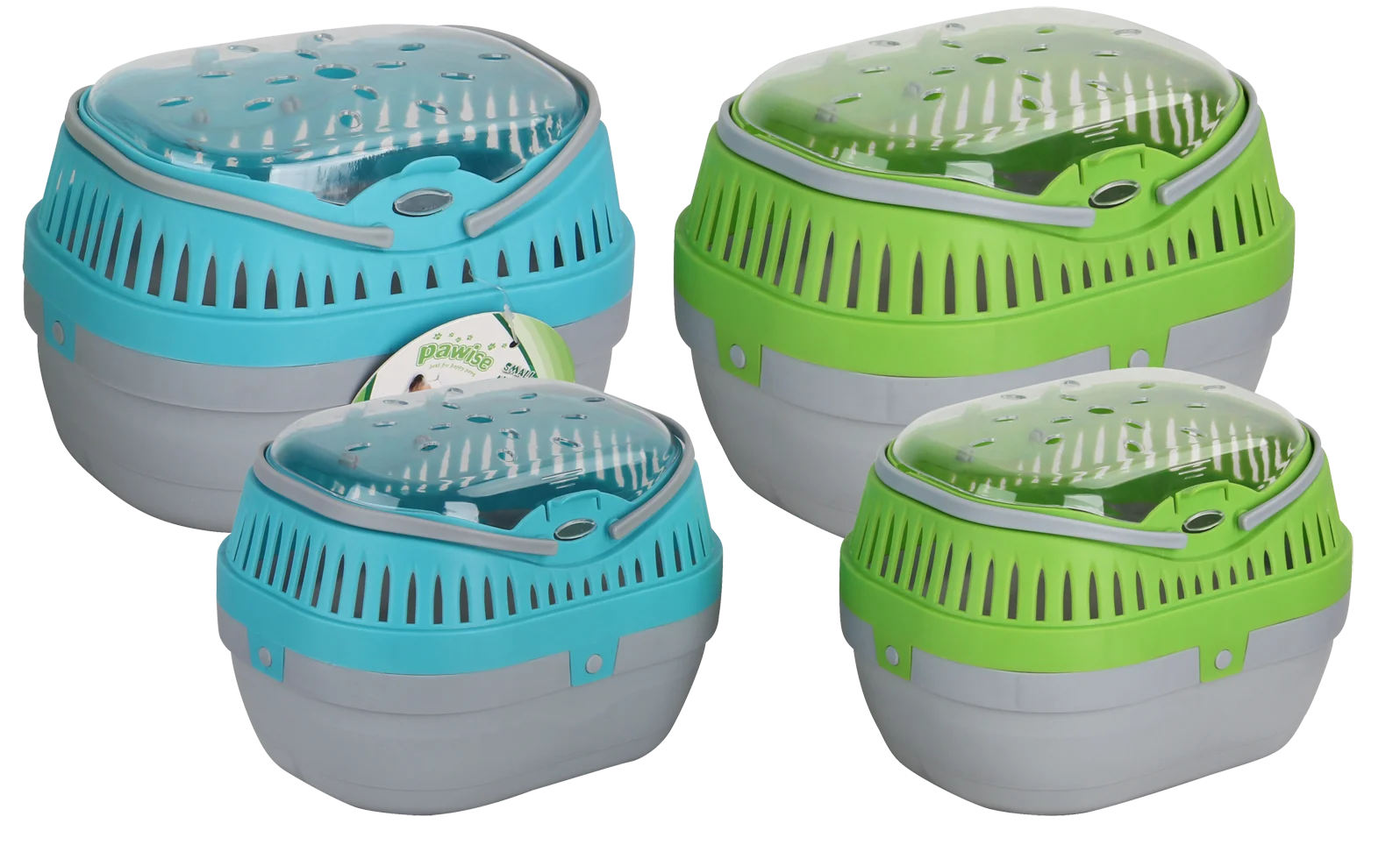 Transportbox voor Knaagdieren, 29 x 23 x 22 cm – Pawise Small Pet Carrier M – Image 3
