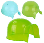 Maisonnette en plastique pour rongeurs, 30 x 26 x 17 cm – Pawise Plastic Castle L – Image 4